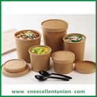 Taking Away Paper Container Soup Box